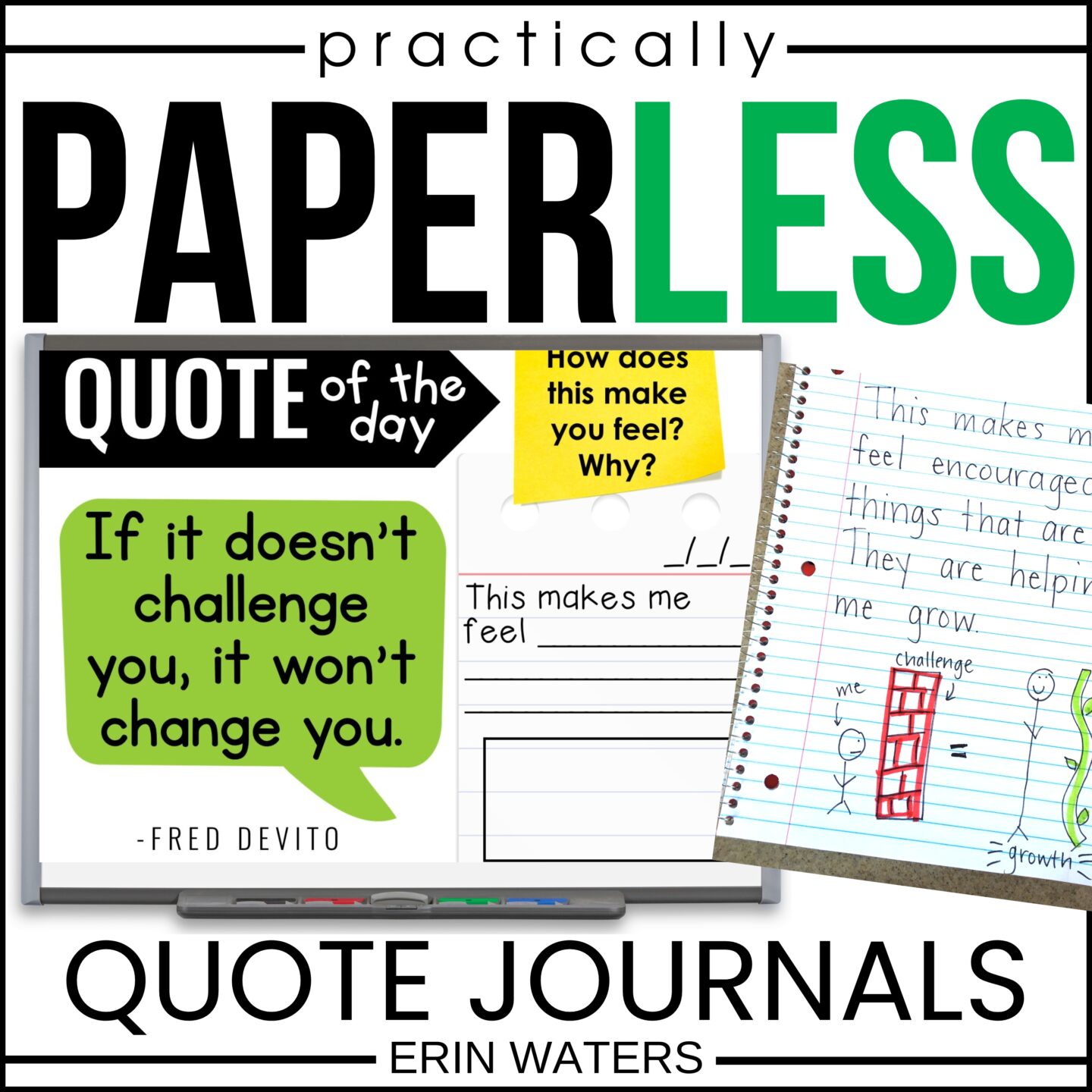 Quote Journal Prompts - 104 Projectable Paperless Writing Prompts ...