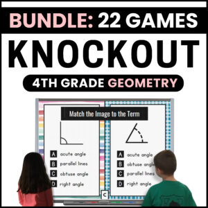 4th grade geometry games