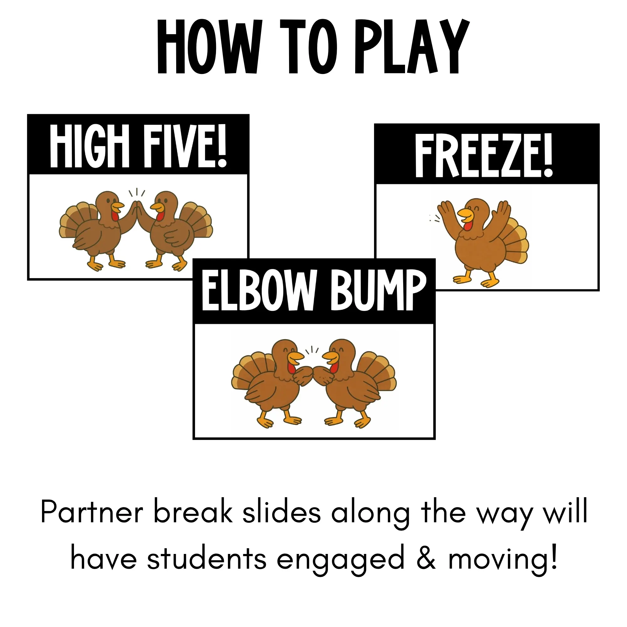 Thanksgiving Kindergarten Literacy Game for Movement - Counting Syllables Thanksgiving Kindergarten Literacy Game for Movement - Counting Syllables