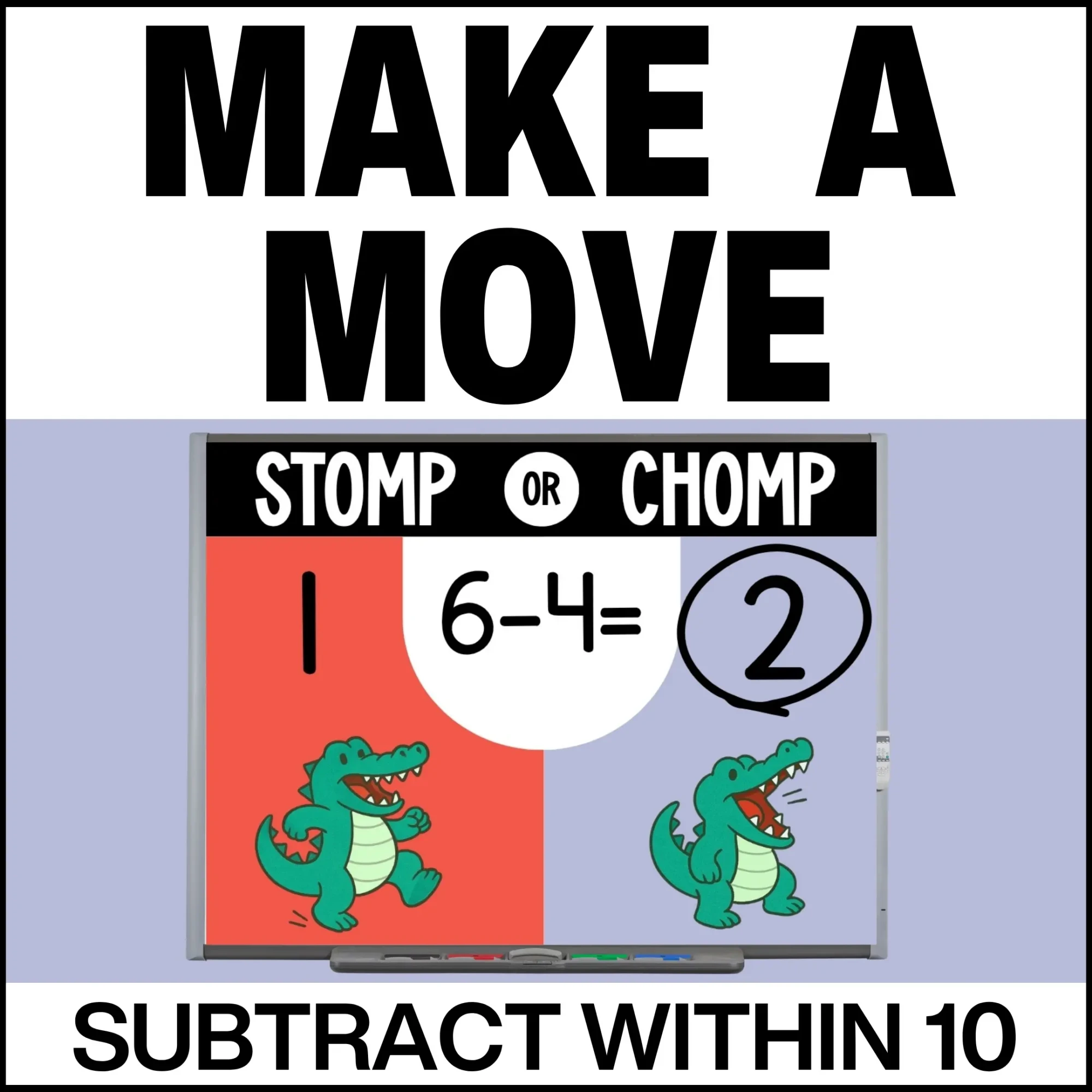 No Prep Subtraction Within 10 Games - Missing Subtrahend - Subtraction Within 5 No Prep Subtraction Within 10 Games - Missing Subtrahend - Subtraction Within 5