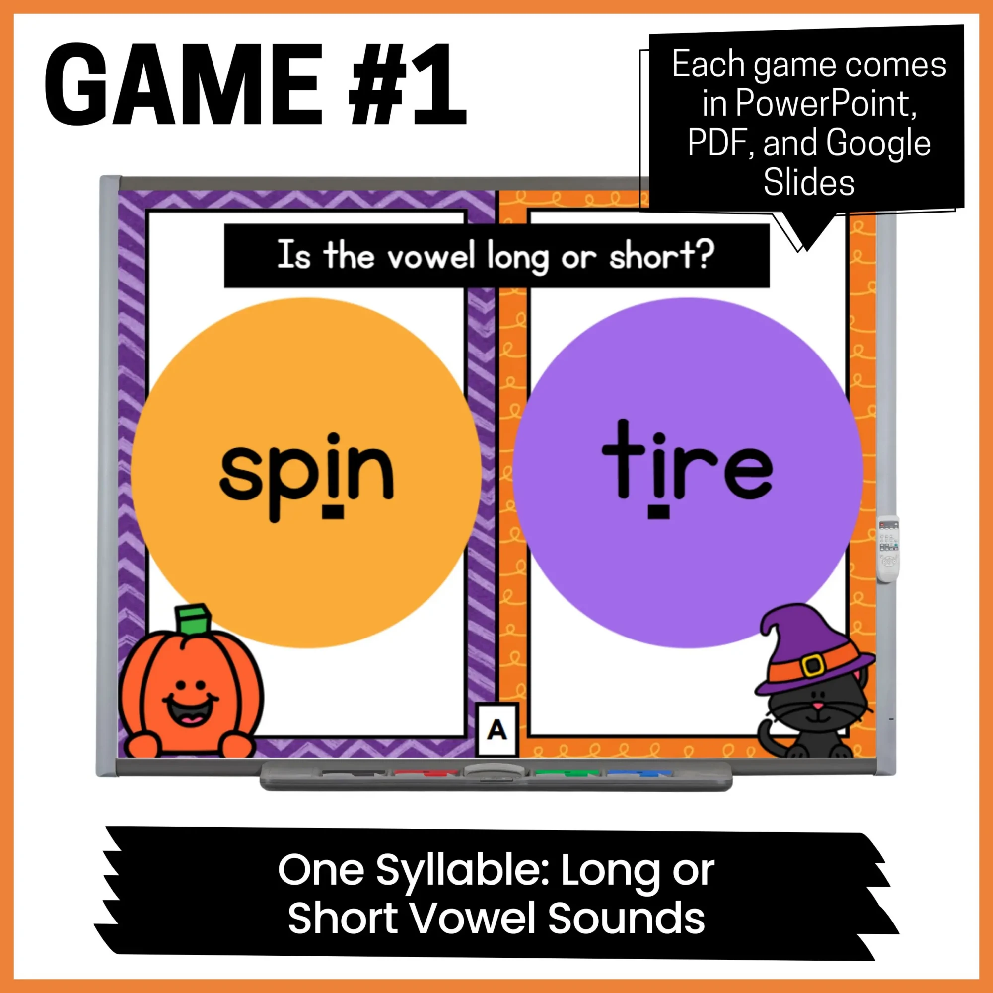 No Prep Halloween ELA Games - Syllables - Vowel Teams - Trigraphs - Knockout No Prep Halloween ELA Games - Syllables - Vowel Teams - Trigraphs - Knockout