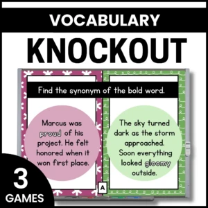 Vocabulary Games - Multiple-Meaning Words - Grammar Games
