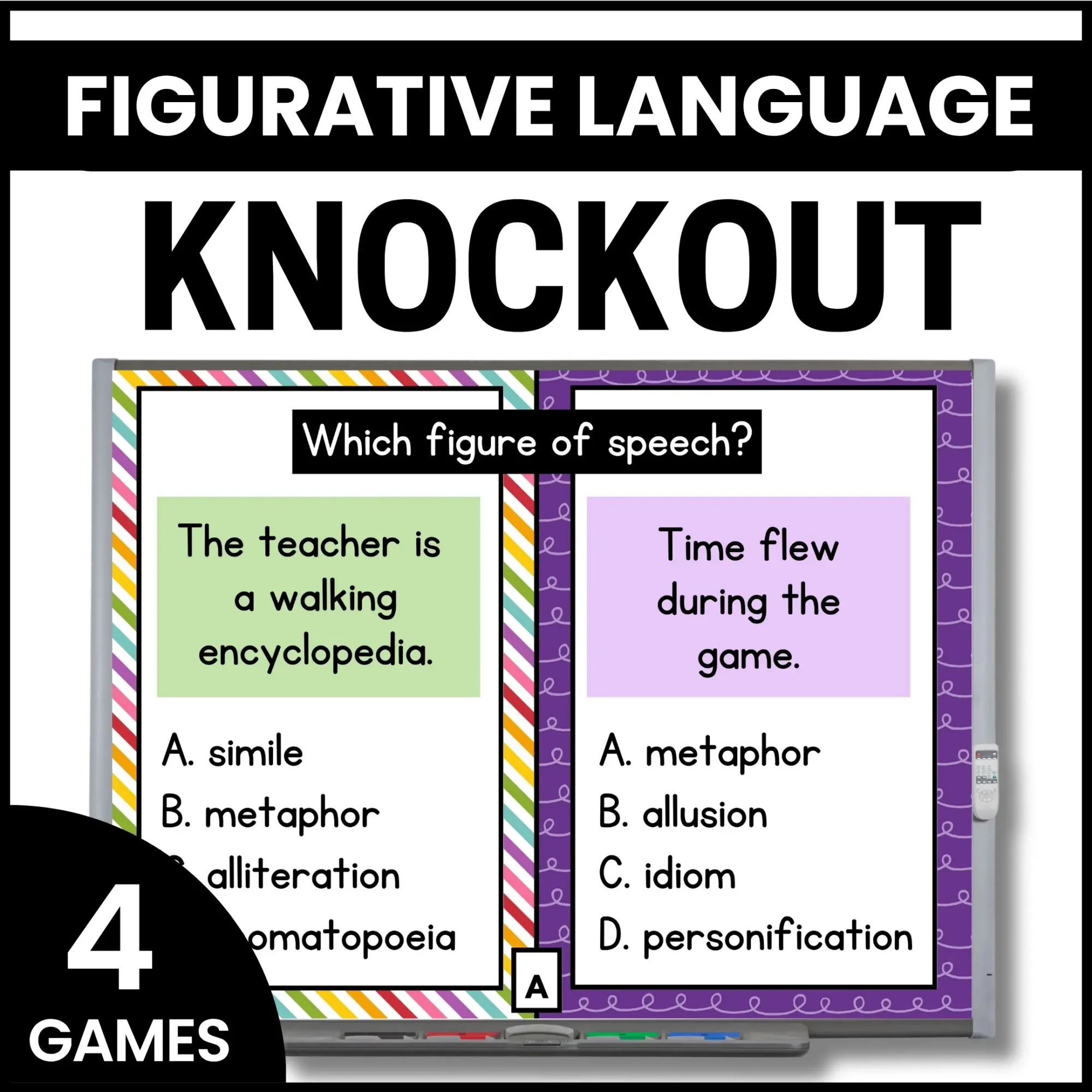 4th Grade Figurative Language Games - Simile - Metaphor - Idiom - Alliteration 4th Grade Figurative Language Games - Simile - Metaphor - Idiom - Alliteration